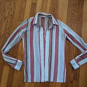 Agnes B striped blouse